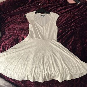 White barely used medium dress